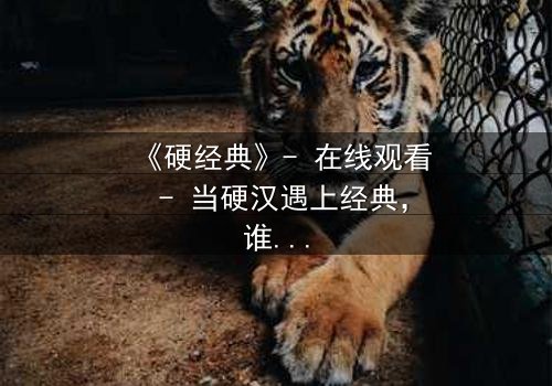 《硬经典》- 在线观看 - 当硬汉遇上经典,谁将主宰命运?