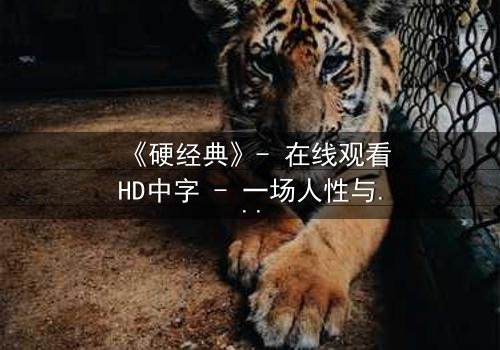 《硬经典》- 在线观看HD中字 - 一场人性与命运的终极博弈