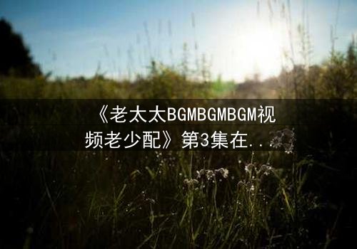 《老太太BGMBGMBGM视频老少配》第3集在线观看 - 当传统BGM遇上现代爱情,一场跨越代际的疯狂碰撞!